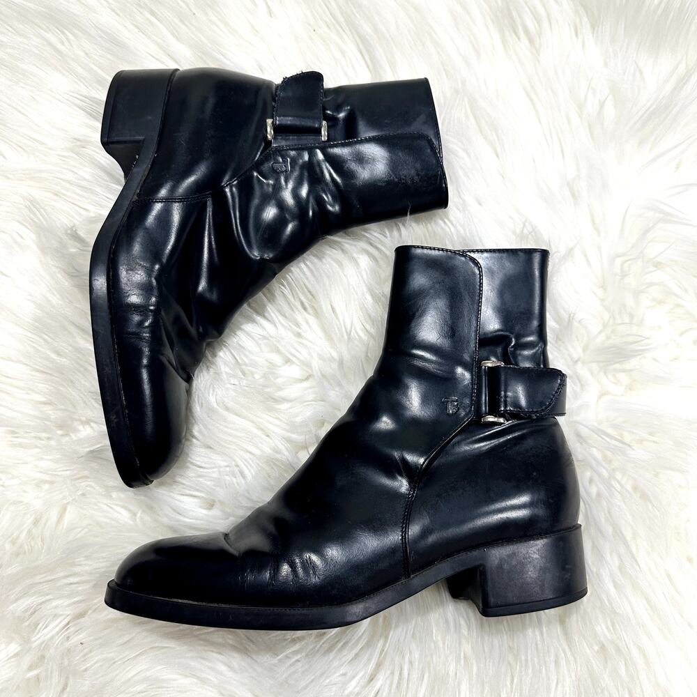 TOD'S Chelsea Leather Ankle Boots US 7